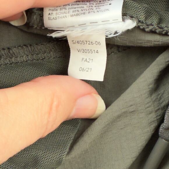 Athleta Trekkie North Jogger Green Mountain Olive Athletic Pants Women's SZ 10 - Picture 11 of 11